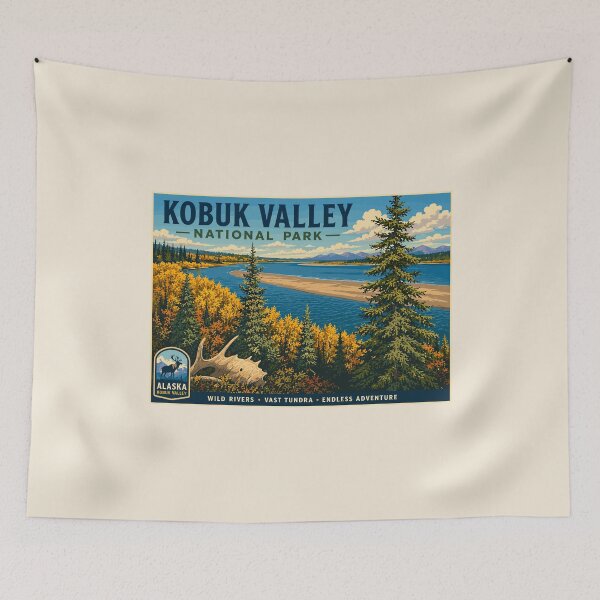 Item preview, Kobuk Valley National Park Retro Design designed and sold by Gideon Emmerich.