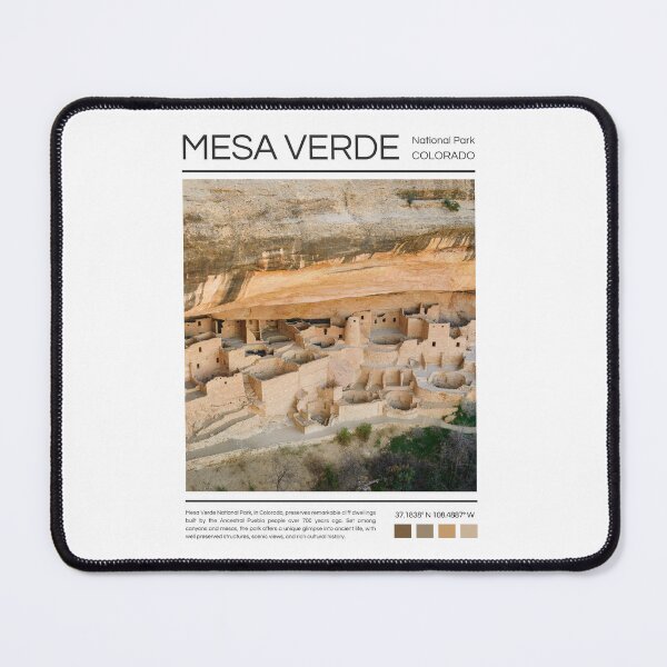 Item preview, Mesa Verde National Park - Colorado designed and sold by StudioRedKoala.