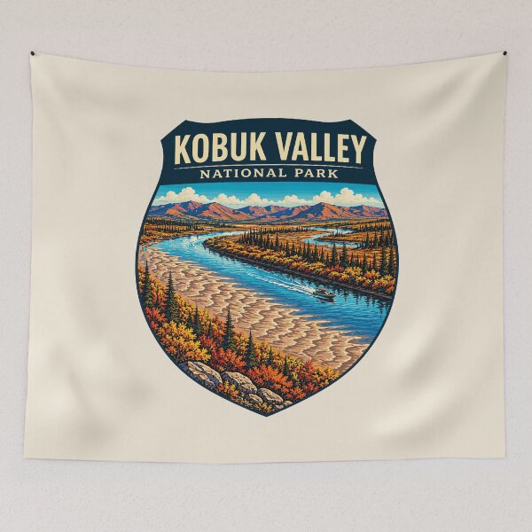 Item preview, Kobuk Valley National Park Retro Design designed and sold by Gideon Emmerich.
