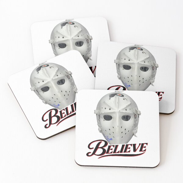Item preview, Believe Philadelphia Flyers Retro Vintage Mask designed and sold by NuralsArt.