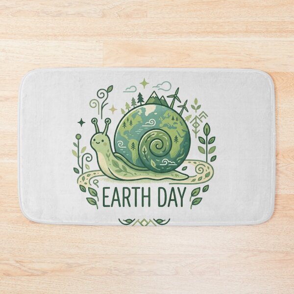 Item preview, EARTH DAY SNAIL , NATURE ART designed and sold by Lozarux.