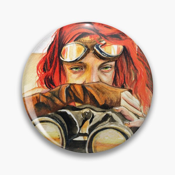 Item preview, Capable - Mad Max Watercolor Painting designed and sold by The Art of Victoria Pfeiffer.