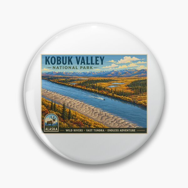 Item preview, Kobuk Valley National Park Retro Design designed and sold by Gideon Emmerich.