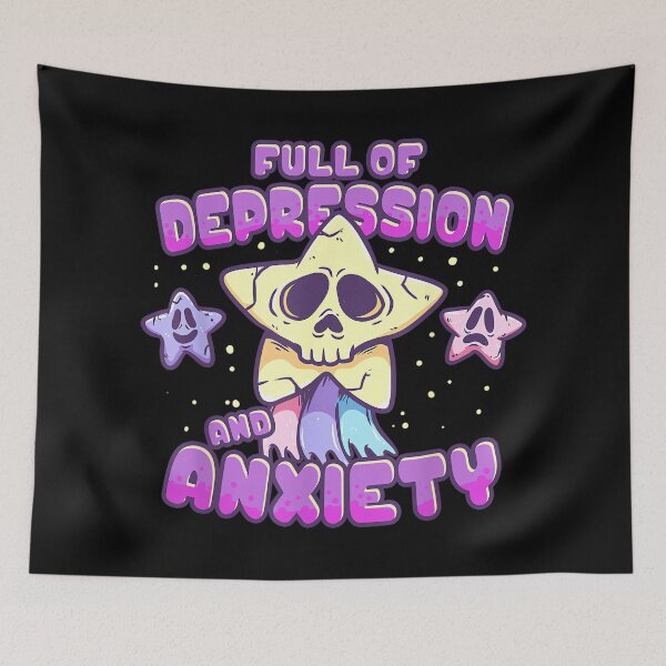 Item preview, Mental Health Awareness Shirt Full of Depression and Anxiety designed and sold by EzraIBlankenshi.