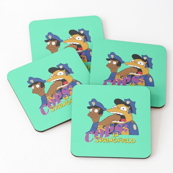 Item preview, Cops in Springfield designed and sold by mmmSteaky.
