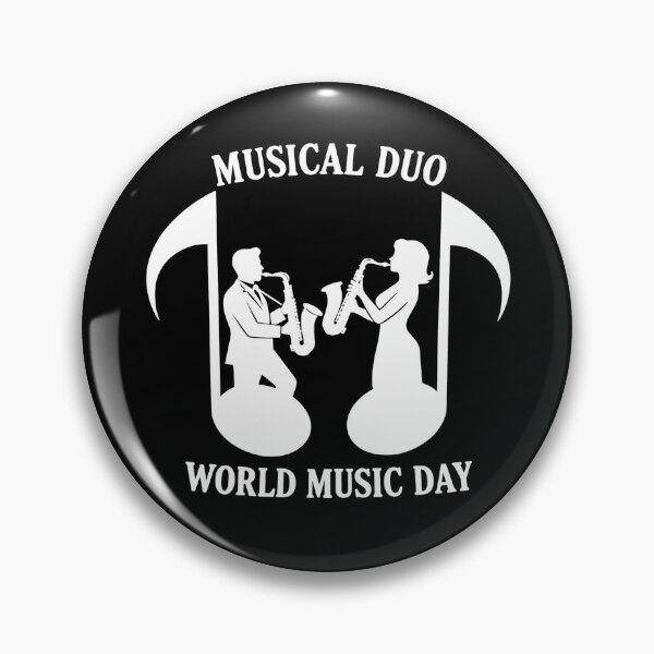 Artikelvorschau, Musikduo – Saxophonrhythmus Weltmusiktag entworfen und verkauft von Art-Arcade6.