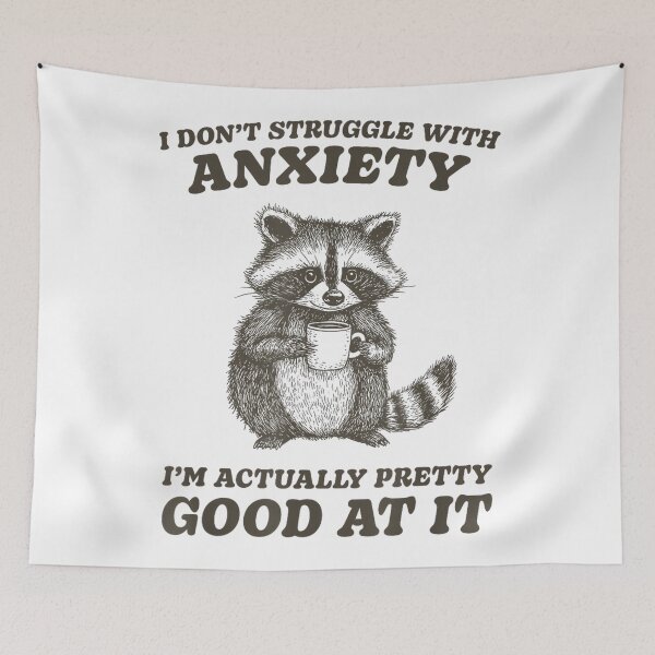 Item preview, Presto Funny Anxiety T-Shirt - Unisex-Adults, Blue, Small, Short Sleeve, designed and sold by EzraIBlankenshi.