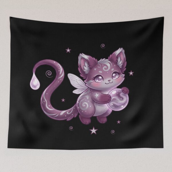 Item preview, Noen – the deep purple light being designed and sold by Herzbaumatelier.
