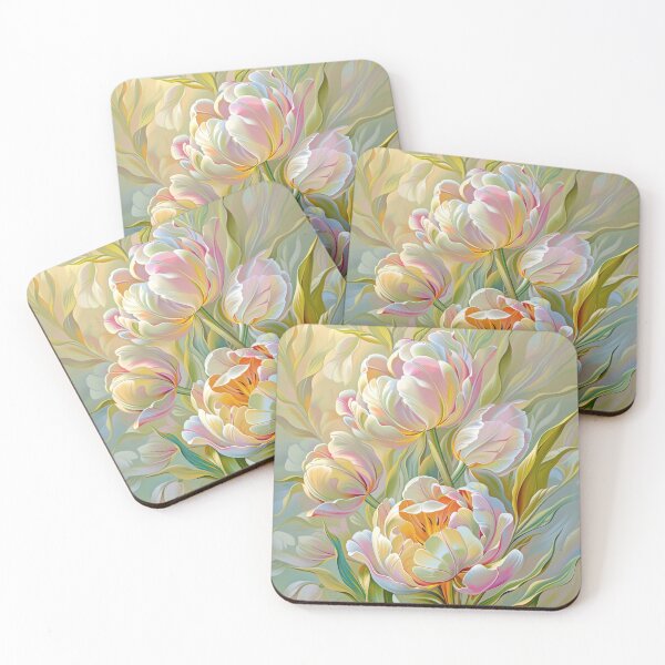 Item preview, Paste Tulips artwork designed and sold by MargaretWiktor.