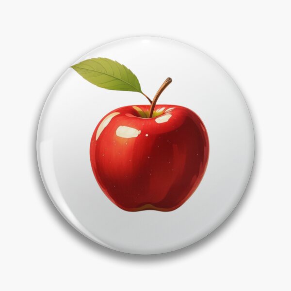 Item preview, Shiny Red Apple designed and sold by SmallDart Creations.