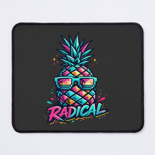 Item preview, Radical Pineapple Neon – Retro Summer Tropical Aesthetic Design designed and sold by SaDesign99.