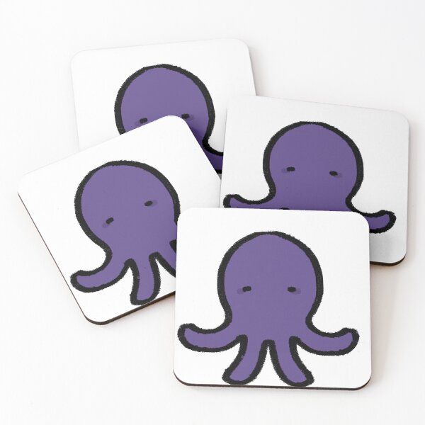 Item preview, Cute Little Purple Octopus designed and sold by niks-s.