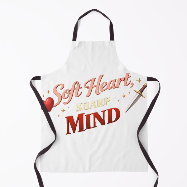 Item preview, Soft Heart Sharp Mind Feminine Empowerment Quote designed and sold by JagrDesigns.