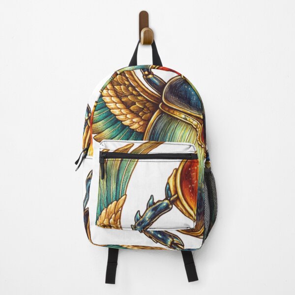 Item preview, Golden Winged Scarab – Ancient Egyptian Sacred Beetle Graphic designed and sold by FatmaElhofy.