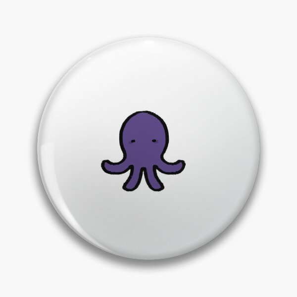 Item preview, Cute Little Purple Octopus SMALL VERSION designed and sold by niks-s.