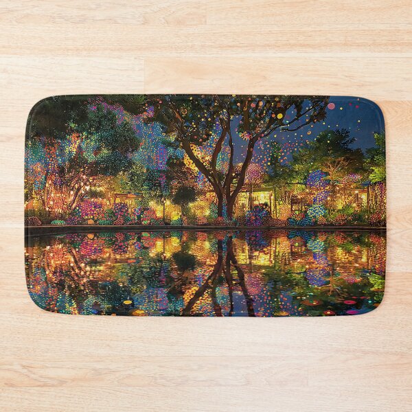 Item preview, Cozy and Colorful Tropical Night designed and sold by Neika Shimm Designs.