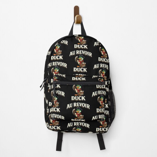 Item preview, Au Revoir Duck Funny Goodbye Travel Duck Cute Cartoon Duck Design designed and sold by TeeTimeTreasure.