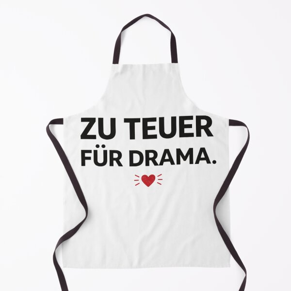Item preview, Zu Teuer Für Drama Shirt – Freches Statement Damen T-Shirt Minimalistisch Selbstbewusst | kDW designed and sold by KostDesingWork.