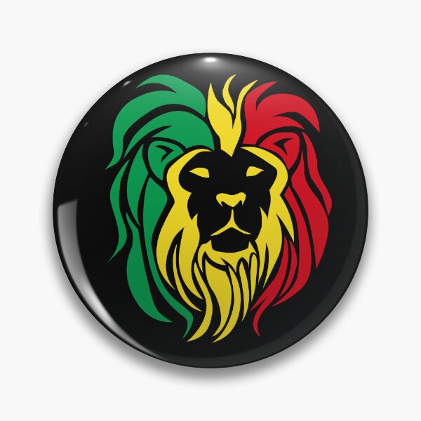 Artikelvorschau, Rastafari-Löwen-Design entworfen und verkauft von Jaudaux Designs.