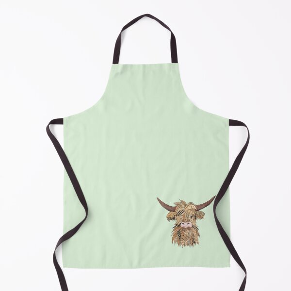 Item preview, Highland Cow Illustration | Doodle-Dusted Highland Cow designed and sold by WhiskyArt.