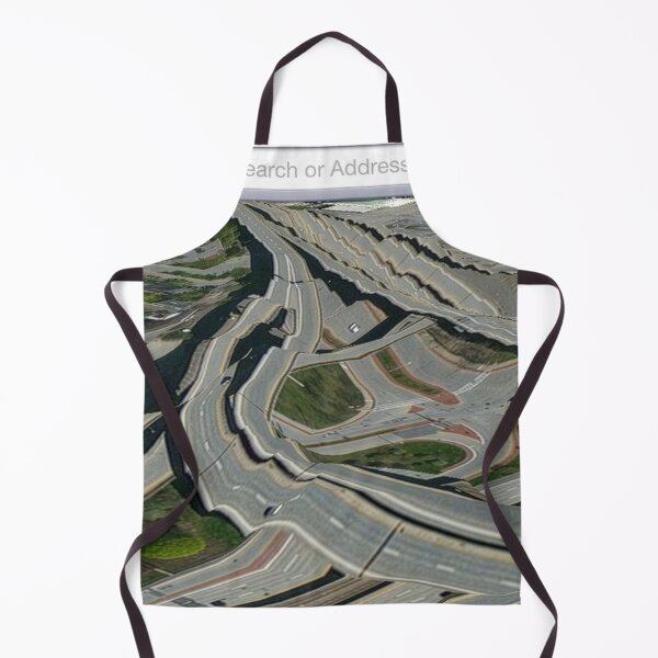 Item preview, Curvy Road Map Glitch designed and sold by Plastic Memory Archive.