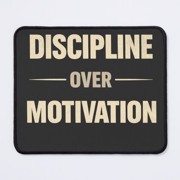 Item preview, Discipline Over Motivation Gym Workout Shirt designed and sold by Drip5.