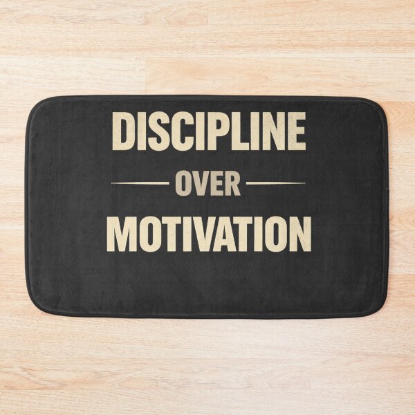Item preview, Discipline Over Motivation Gym Workout Shirt designed and sold by Drip5.