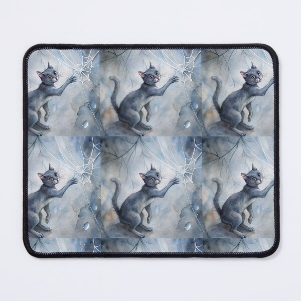 Item preview, Curious Cat & Spider Web designed and sold by Angellacelin.