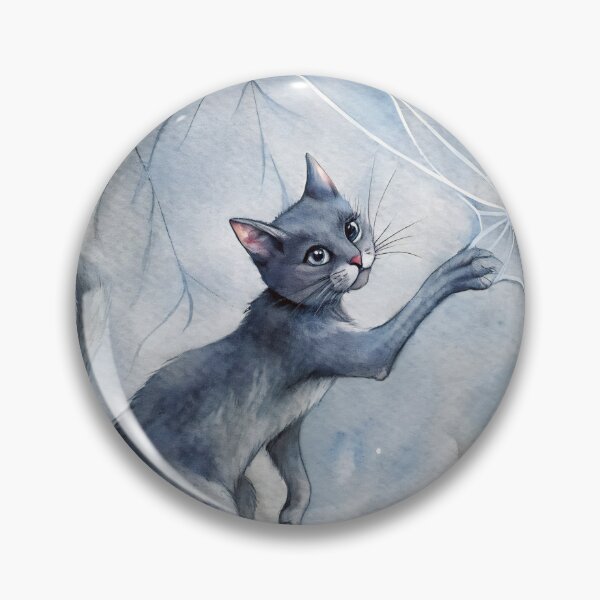 Item preview, Curious Cat & Spider Web designed and sold by Angellacelin.