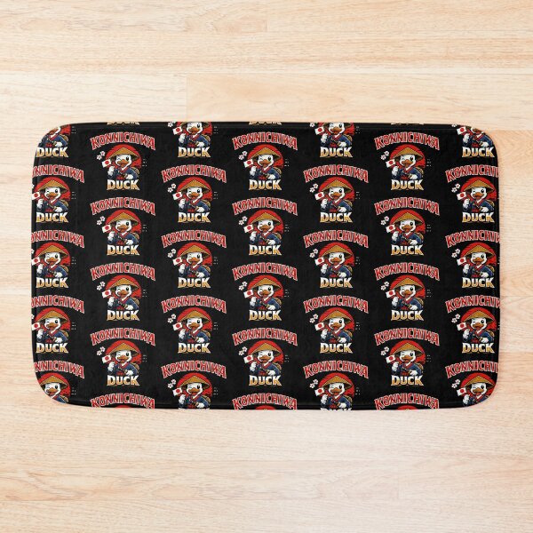 Item preview, Konnichiwa Duck Cute Japanese Duck Travel Design Funny Cartoon Duck designed and sold by TeeTimeTreasure.