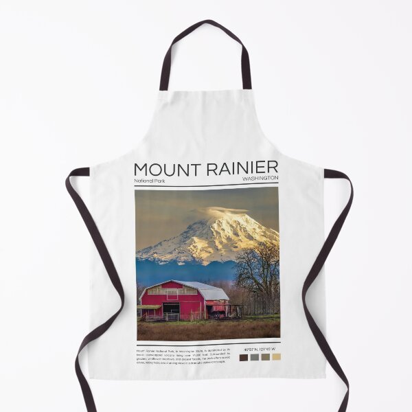Item preview, Mount Rainier National Park - Washington designed and sold by StudioRedKoala.