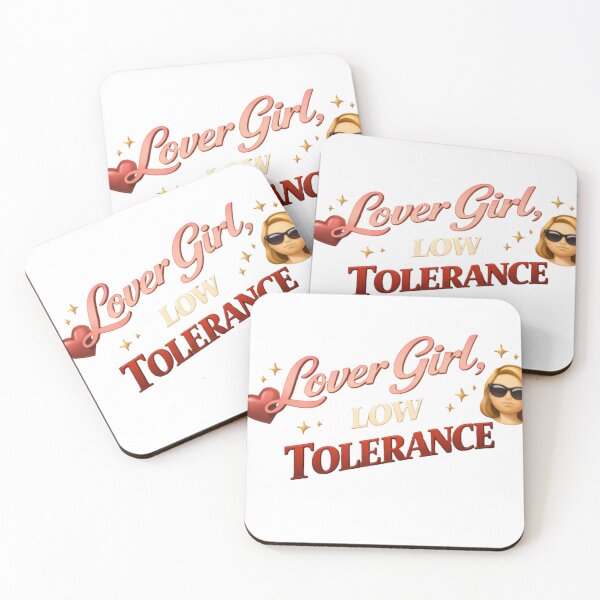 Item preview, Lover Girl Low Tolerance Funny Relationship Quote designed and sold by JagrDesigns.