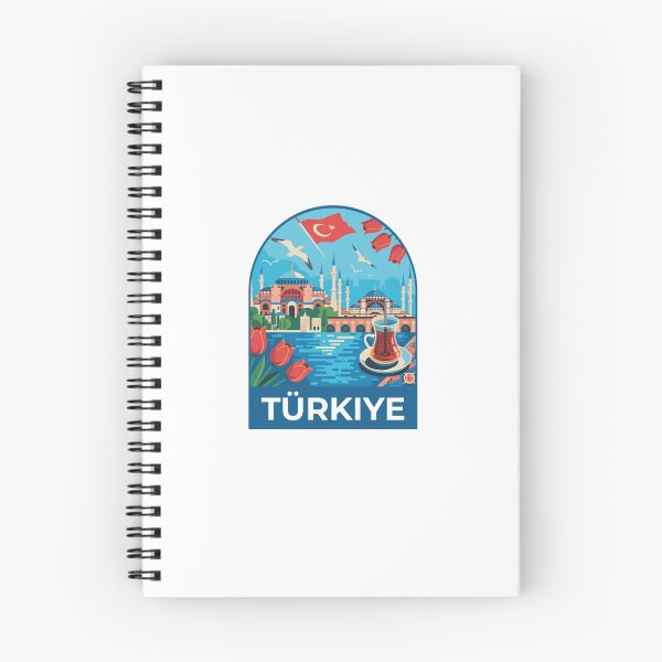 Item preview, Turkey Travel Sticker designed and sold by TulipaGraphics.