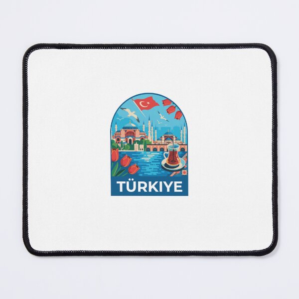 Item preview, Turkey Travel Sticker designed and sold by TulipaGraphics.