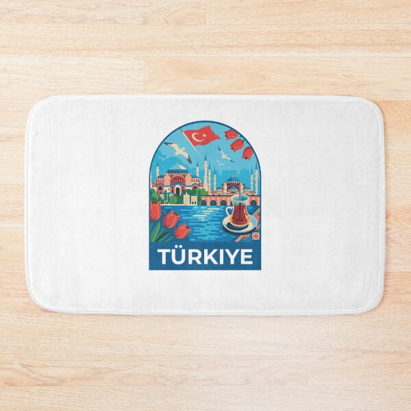 Item preview, Turkey Travel Sticker designed and sold by TulipaGraphics.