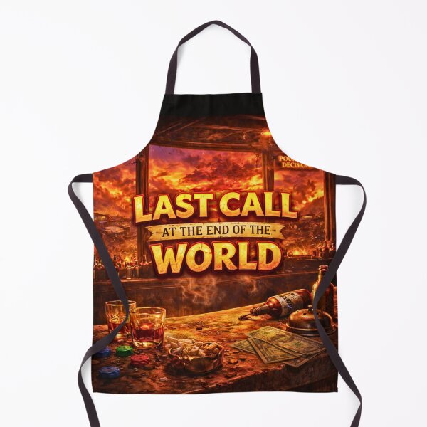 Item preview, Last Call at the End of the World — Pour Decisions Bar Art designed and sold by A Sinister Sly.