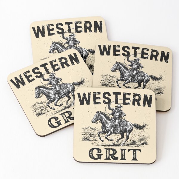 Item preview, Midnight Rider Cowboy with Lasso Galloping Horse Desert Art designed and sold by Dust And Doom.