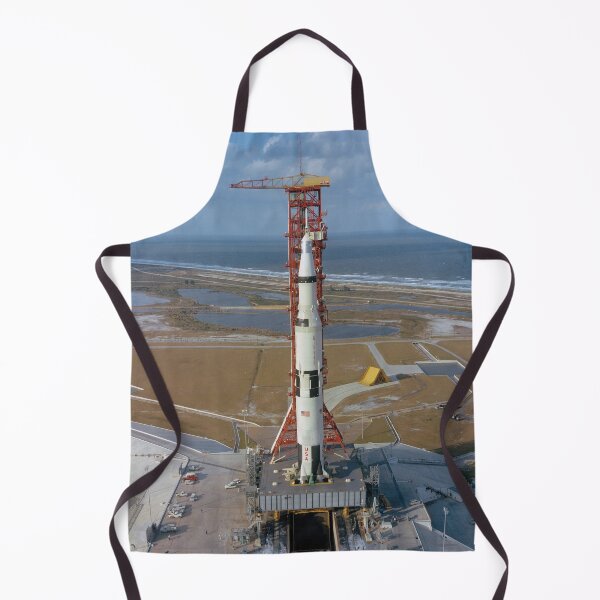 Item preview, Saturn V Rocket Launch Pad Vintage NASA Space Photo Print designed and sold by ARIAF.