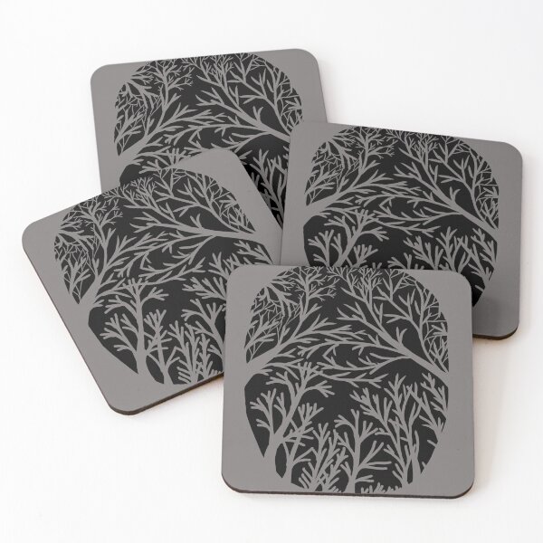 Item preview, Forest Tree Canopy Silhouette designed and sold by MeadowsAndInk.