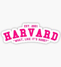 legally blonde Sticker