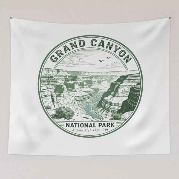 Item preview, Grand Canyon National Park — Arizona, USA  Art Print : UNESCO World Heritage  designed and sold by Panom Suavichien.