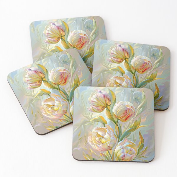 Item preview, Pastel Tulips Artwork designed and sold by MargaretWiktor.