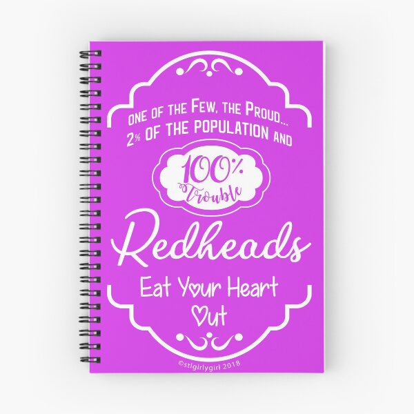 Item preview, Redheads! Eat Your Heart Out by stlgirlygirl (in purple) designed and sold by stlgirlygirl.