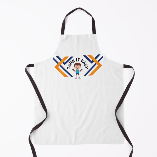 Item preview, Take It Easy Cute Gym Design -Fun Fitness Cartoon Workout Art designed and sold by Palette-Vibes.