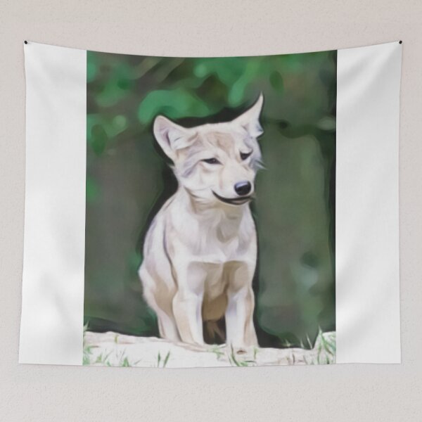 Item preview, A young dog sitting with a gentle gaze. designed and sold by ZoroDesign.