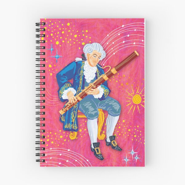 Aperçu de l'œuvre musicien classique baroque bassoniste créée et vendue par Bearlala.