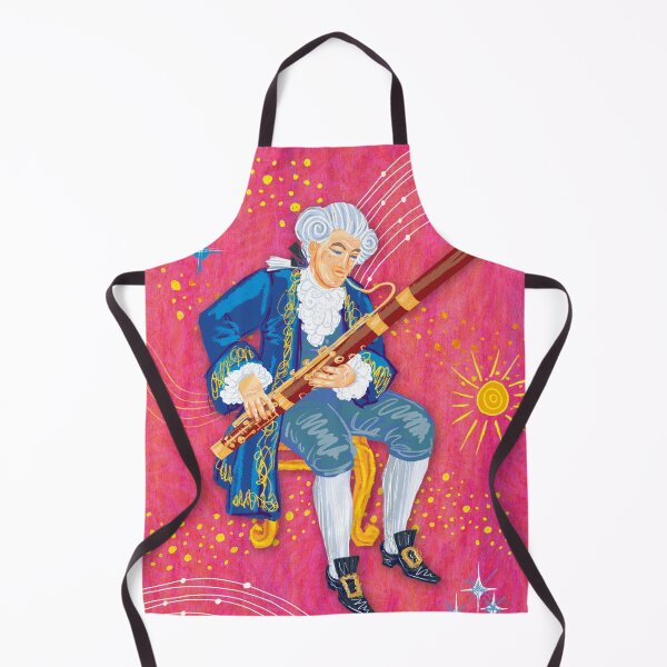 Item preview, Baroque classical musician bassoonist designed and sold by Bearlala.
