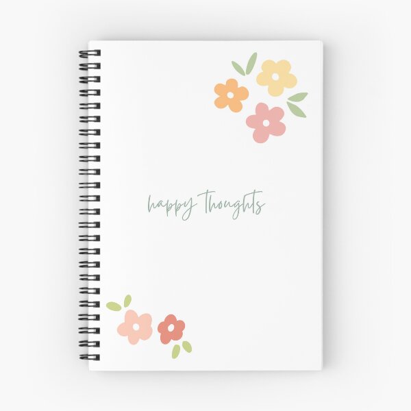 Item preview, Happy Thoughts Notebook designed and sold by S-L-G.