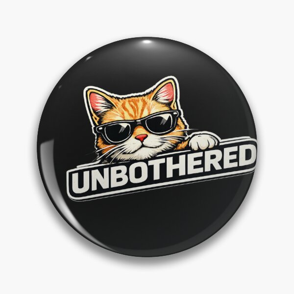 Item preview, Unbothered Cat Attitude Design designed and sold by AdicretorDesign.