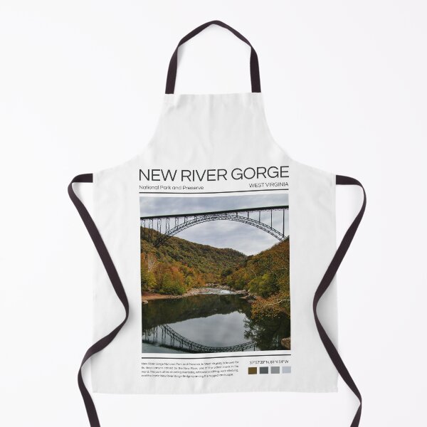 Item preview, New River Gorge National Park and Preserve - West Virginia designed and sold by StudioRedKoala.
